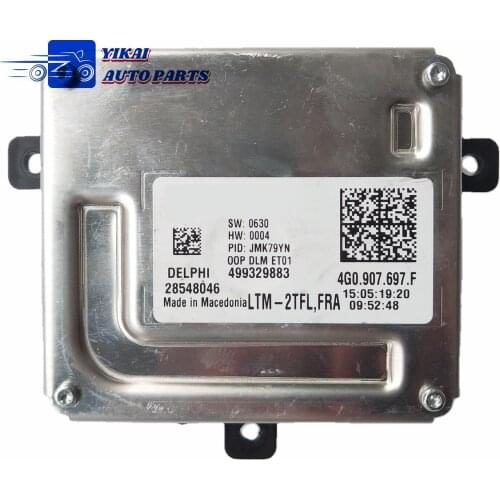 NEW Daytime Running Light DRL Module 4G0907697F For Audi A6 S6 A7 S7 R8 TT For Volkswagen Golf GTI Passat 4G0.907.697.F