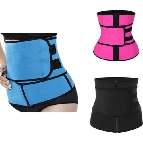 Zipper Abdomen Belt Palace Corsets Body Shaper Belt Womens Sports Fitness Stretch Plastic Belt Waist Cincher Corset Everyday