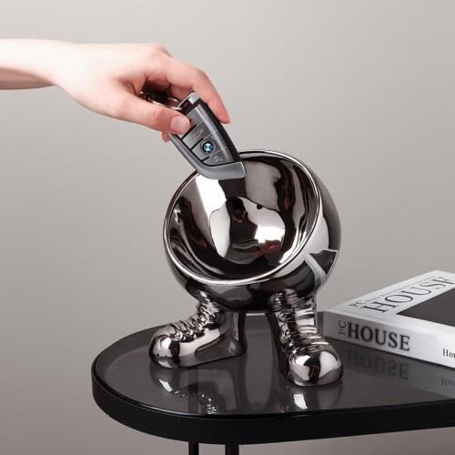 Luxury Creative Storage Decoration For Home Foot Figurines Sculpture Statue Living Room Desktop Storage Ornaments Christmas gift