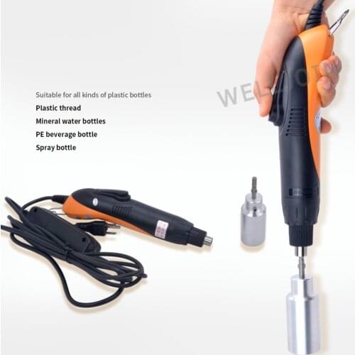 Hand-held capping machine cap lock machine