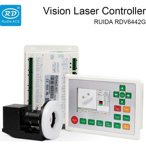 Ruida RDV6442G Small Vision Cutting Laser Controller Card System Laser Control Panel for CO2 Laser Engraving Cutting Machine