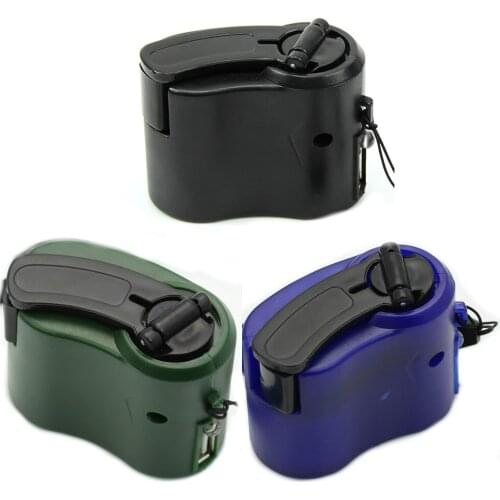 Cell Phone Emergency Charger USB Hand Crank Manual Dynamo For MP4 MP3 Mobile PDA