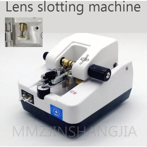 220V Stainless Steel Slotting Machine Glasses Processing Equipment 30W High Power Glasses Slotting Tool