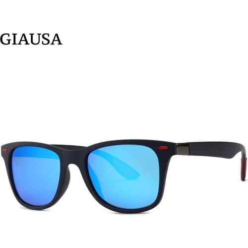 GIAUSA Europe and America Pilot Polarized Sun Glasses Retro Sunglasses Women Sunglass Resin Fashion Glasses Fashion Accessories
