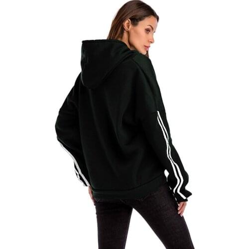 Oversize Woman Long Sleeve Hooded Jumper Woman Autumn Winter Hoodies Woman Fleece Sweatshirt