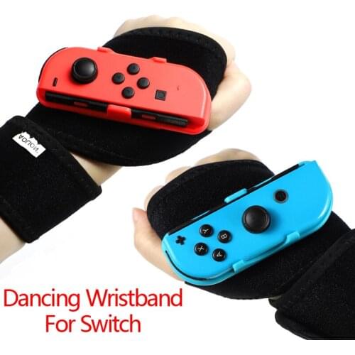2 Dance Wristbands For Nintendo Switch Just Dance 2021 Joy-Con Controller For Nintendos' Adjustable Elastic Dance Wrist