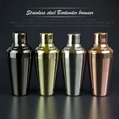 304# Stainless steel thickening three section Baron shake shaker wine mixing shaking pot