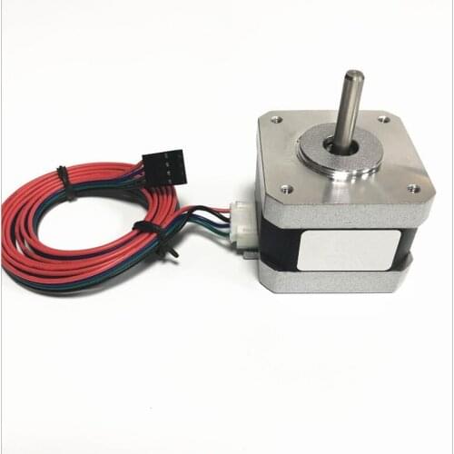 Free shipping 40mm 17 Stepper Motor 42 motor 17HD34008-22B 1.7A (17HS4401) Motor 4-lead for 3D Printer CNC