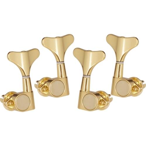 4 Pieces Twist-lock Guitar String Tuning Pegs Keys 2 Left 2 Right Guitar Machine