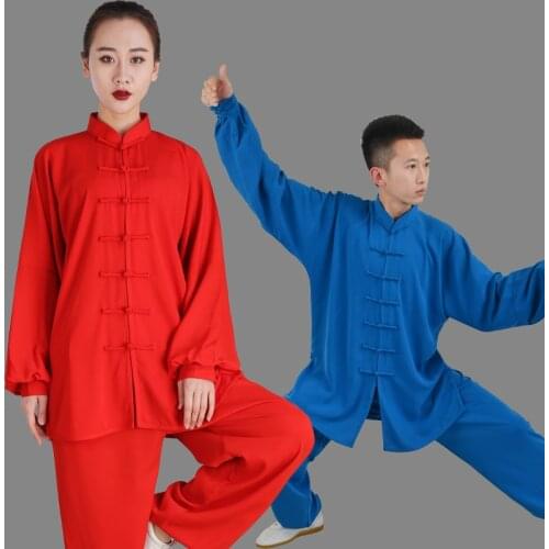 Tree Boxing Practice Spring Autumn Cotton Increase Silk Summer Quinquagenarian A Martial Art Performance Match Male Chinese