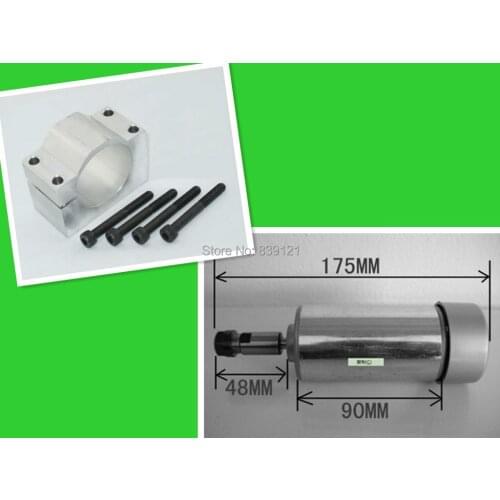 CNC 300W Air cool Spindle ER11 chuck DC 12-48 CNC 300W Spindle Motor Mount Bracket 24V 36V for PCB Engraving