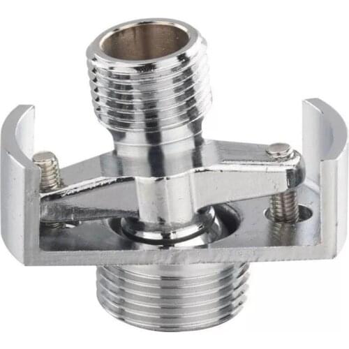 HOT Adjusting the Angle of Intake Pipe Copper Shower Head Angled Curved Foot Eccentric Screw Corner Faucet Accessor