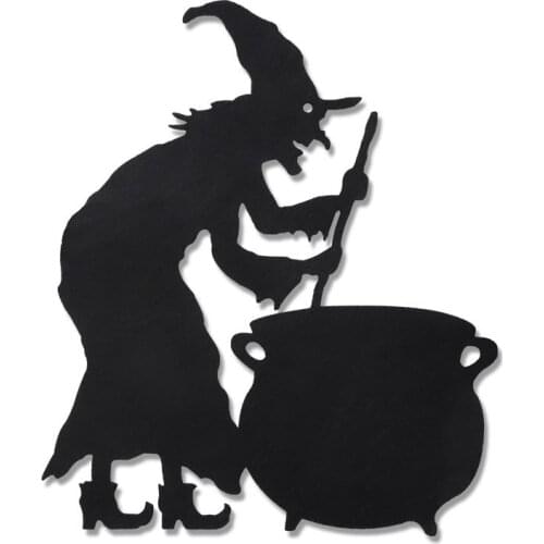 Halloween Hanging Sign Horror Witch Bat Door Hanging For Home Party Decoration Halloween Pendant Ornament