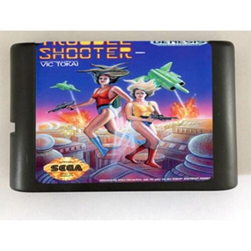 Trouble Shooter Game Cartridge Newest 16 bit Game Card For Sega Mega Drive / Genesis System
