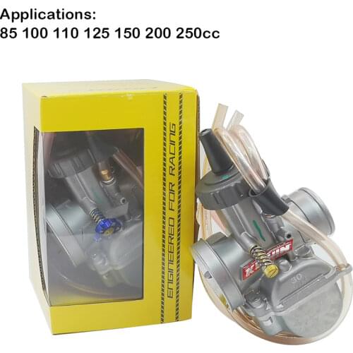 Universal Motorcycle Carburetor 21 24 26 28 30 32 34mm PWK Carburador For 85 110 250 300cc ATV Quad Scooter Dirt Pit Bike MX
