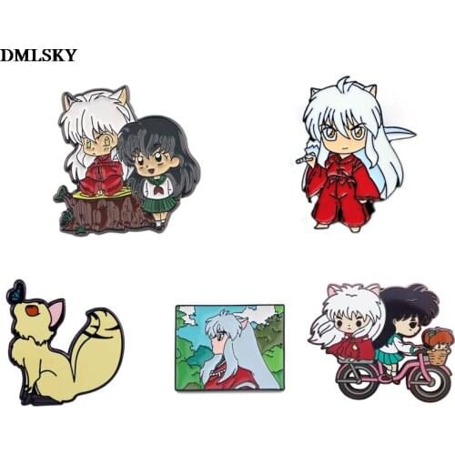 MD072 DMLSKY Anime brooch Backpack Badge Clothes Pin Enamel Pins Hat Pin Charm Kids Gift Fashion Aceessory