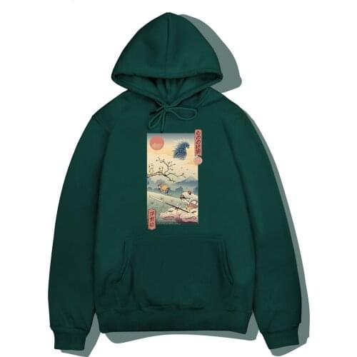 Wolf Princess Ukiyo Fashion Mens/Womens Hoodies 2021 Spring Autumn Male Casual Hoodies Sweatshirts Men Hoodies Sweatshirt Tops