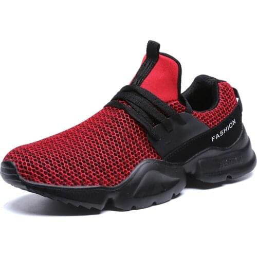 2019 Hot Sale Summer Breathable Air Mesh Tennis Shoes For Men Lightweight Outdoor Sports Shoes Male Comfortable Chaussure Homme