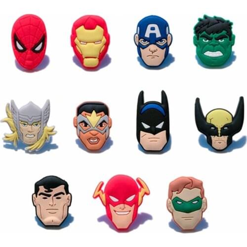 Novelty Single Sale 1pc PVC Shoe Charms Shoe Accessories Shoe Decoration for Croc JIBZ/ Wristbands kids Party Xmas Gift