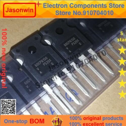 100% nuevo 50 unids/lote original diode 60CPQ150 60CPQ150PBF TO-247 V60CPQ150PBF 60A150V Transistor