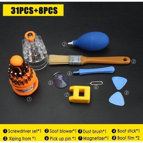 Professional Screwdriver Repair Tool Set Mini Precision Hand Tool For Car Bicycle Truck Motorcycle ATV Phone Camera Watches Etc