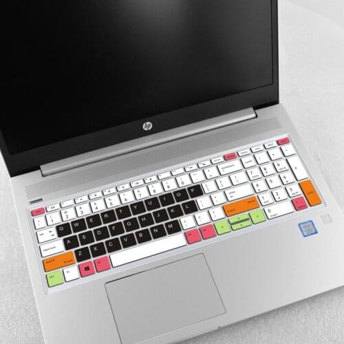 Silicone Laptop keyboard Cover Skin for 15.6" HP probook 450 G5 G6 for HP probook 850 G5 15 inch