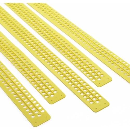20 Pcs Plastic Pollen Powder Removal Device Yellow Beekeeping Flakes Off Pollen Tool Beekeeper Apiculture Equipment