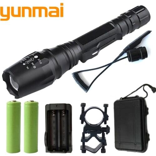 High Quality XHP70.2 Zoomable Powerful Tactical Led Flashlight Torch 7000lm 18650 Battery Waterproof Hunting Lantern Light