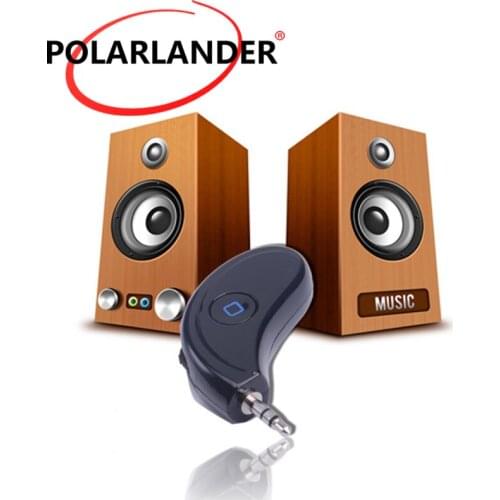 Car-styling 3.5mm CSR4.0 AUX output 10 M distance music receiver Bluetooth Car Kit MP3 Player