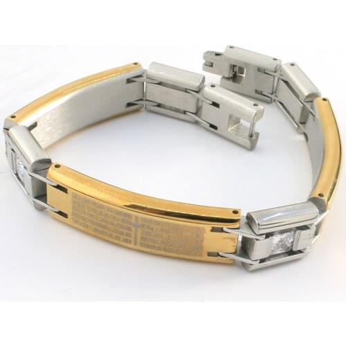 Free Shipping Stainless Steel Jewelry Bracelet Hot Gift Cross Especially Good Quality Fashion BRYZ100