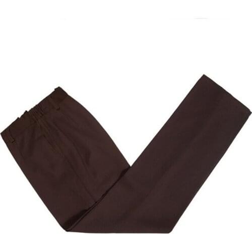 Cleaner uniform Summer Elastic Pants Hotel Cleaning Trouser Women Brown