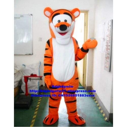 Jump Tiger Tigger Mascot Costume Adult Cartoon Character Outfit Props For Performance High Street Mall CX4037 Free Shipping