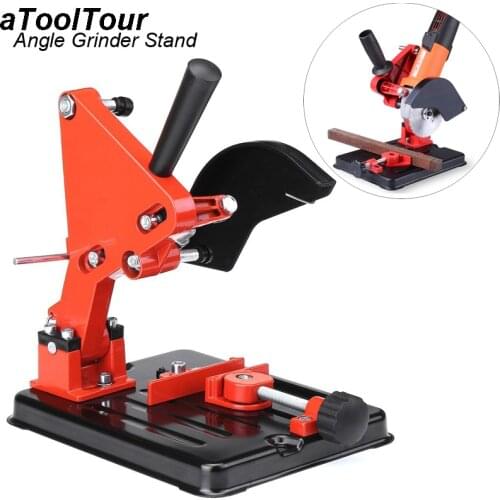 Multifunctional Angle Grinder Stand Bracket Holder Metal Cutting Machine for 100/115/125mm Angle Grinder Power Tools Accessories