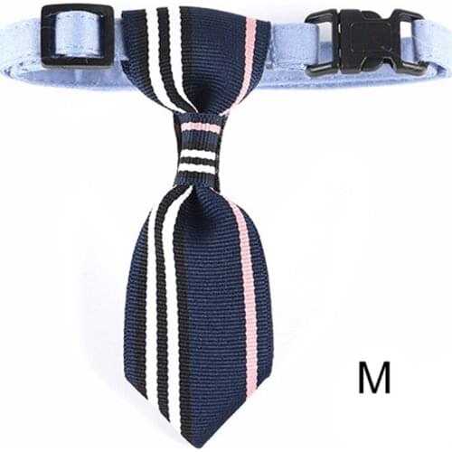 Fashion Dog Collar Adjustable Buckle Universal Dog Necktie Pet Collar Cotton For Cat Kitten Puppy Neck Tie Bow Collar Bowtie