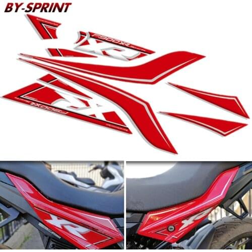 NEW Motorcycle 3D Gel Rear Fairing Protector Board Sticker Engine Vehicle Decals Kit For BMW F900XR F900 XR f900xr 2020