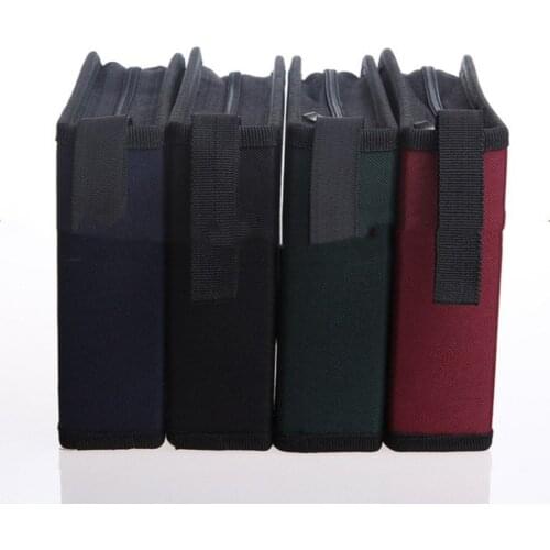 40Pcs cd case Disc dvd storage bag High-capacity Oxford Cloth Sleeves cd holder Home Room Discs Storage box handbag with Zipper
