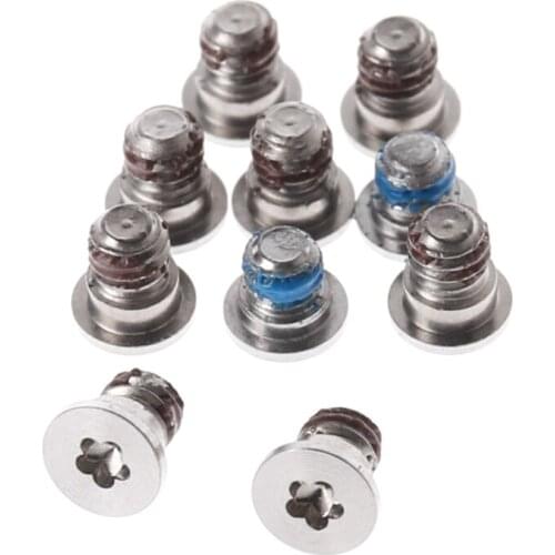 New 10Pcs Laptop Back Cover Small Screw Repair Parts For MacBook Pro Retina A1398 A1425 A1502