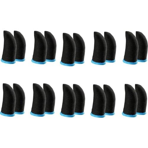 Carbon Fiber Game Finger Sleeves for PUBG Mobile Games Screen Touching Sensitive For phone Accessories android ios