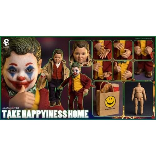 In Stock Lakor Baby 1/6th Kid Version JOKER Clown 3.0 Version Action Figure Full Set Gift Collection