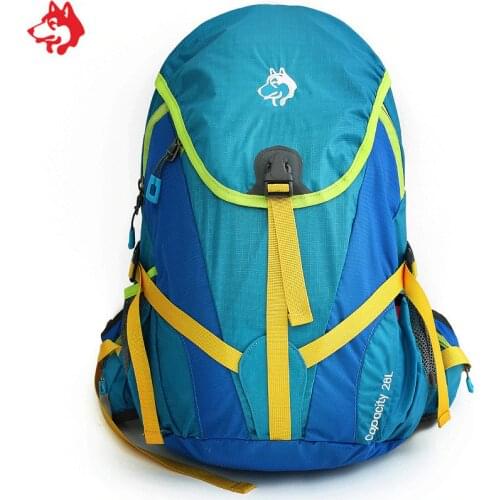 28L Green/Orange/Blue children hiking rucksacks wholesale small waterproof outdoor women climbing trekking camping backpack