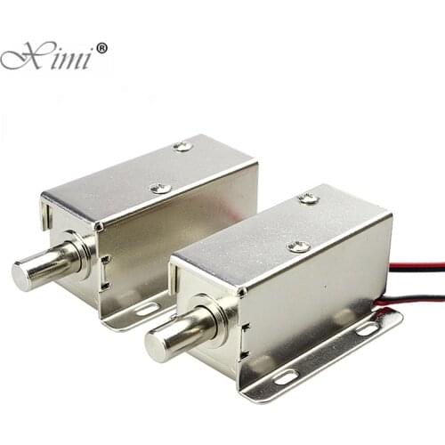 12V or 24V DC mini electric metal small bolt lock magnetic for drawer locker cabinet