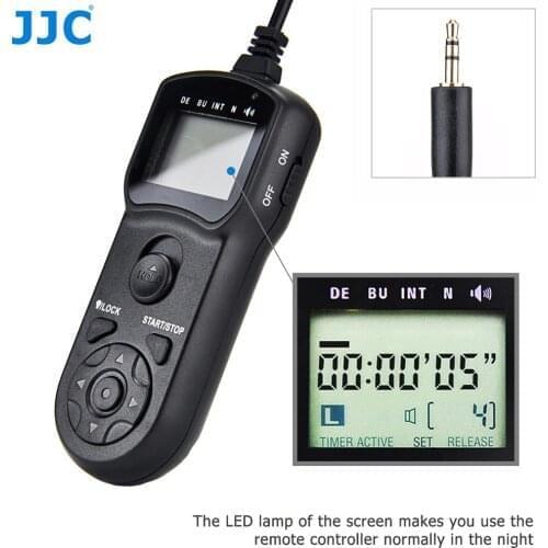 Timer Remote Control Multi-Function Wired Shutter Release Cord for Fujifilm X-T4 X100V X-T1 X-T20 X-T10 X-T100 X-E3 X-E2S X-E2