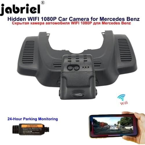 Jabriel Hidden 1080P Wifi dash cam car dvr Car Camera for Mercedes Benz gle 300 350 350d 400 450 500 w167 w166 2015 2016 2017 4m