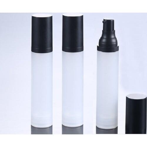 50ml frosted airless bottle serum/lotion/emulsion/liquid foundation sunscreen whitening essence skin care cosmetic packing