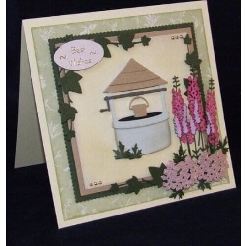 Delphinium Metal Cutting Dies NewStencils for DIY Scrapbooking Ablum Photo Paper Card Craft Fun Decor Embossing