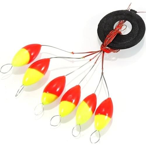 5Pcs Fishing Lure Sea Floats Round Bobbers Slip Drift Tube Indicator Assorted Sizes Float Assorted Tackle Gear Combo Fishing