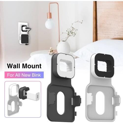 Outlet Wall Mount for Blink Sync Module 2 Mount Bracket Holder for Blink Outdoor Camera No Messy Wires with Short Charging Cable