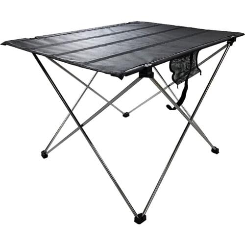 Foldable Folding Camping Hiking Desk Traveling Picnic Table Small Terrace Desk Aluminum Alloy Portable Table Outdoor
