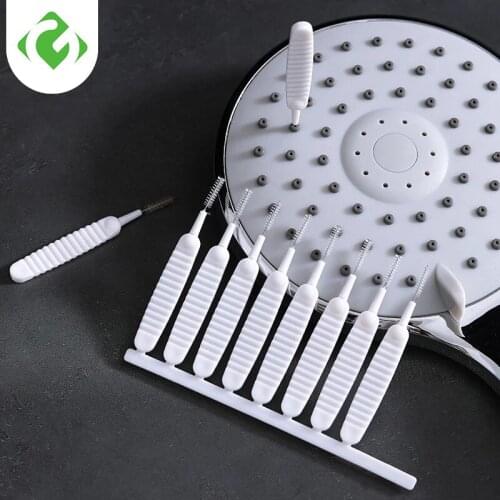 10pcs /set Shower Head Small Brush Bottle Teapot Nozzle Kettle Spout Brush Set For Household Cleaning Supplies Cleaning Tools GY