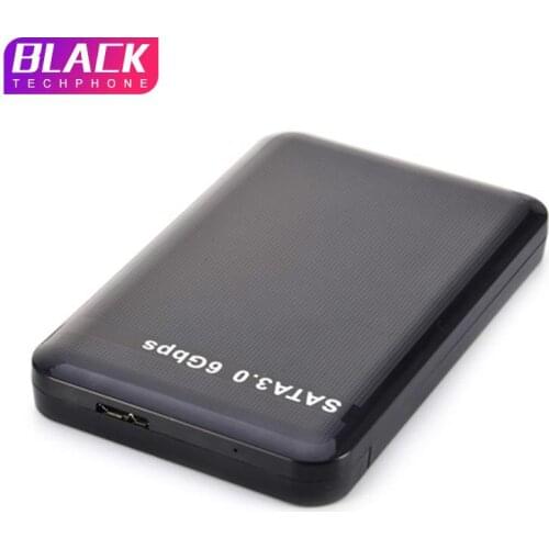 2.5" USB3.0 SATA3.0 HDD Hard Disk Drive External HDD Enclosure Case Tool Free 6 Gbps Support 3TB UASP Protocol